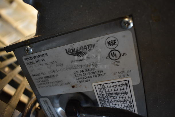 NICE! Vollrath Model HS-11 Stainless Steel Commercial Countertop Soup / Food Warmer w/ Drop In and Lid. 120 Volts, 1 Phase. 13x13x13. Tested and Working! - Image 6 of 6