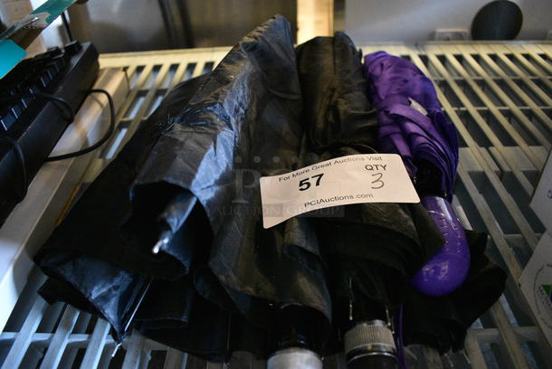 3 Umbrellas. 3 Times Your Bid! - Image 2 of 2