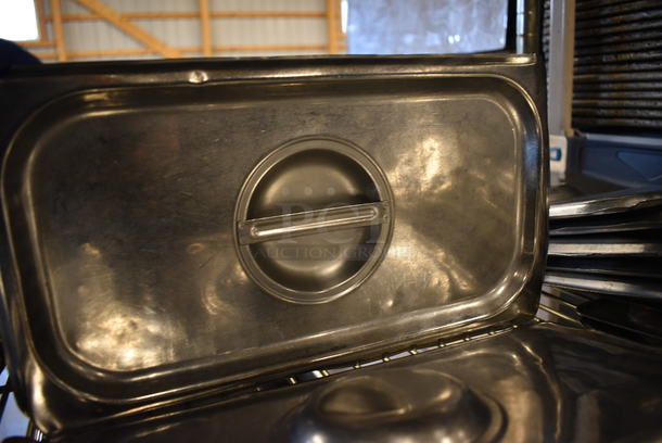 10 Stainless Steel 1/3 Size Drop In Bin Lids. 10 Times Your Bid! - Image 3 of 3