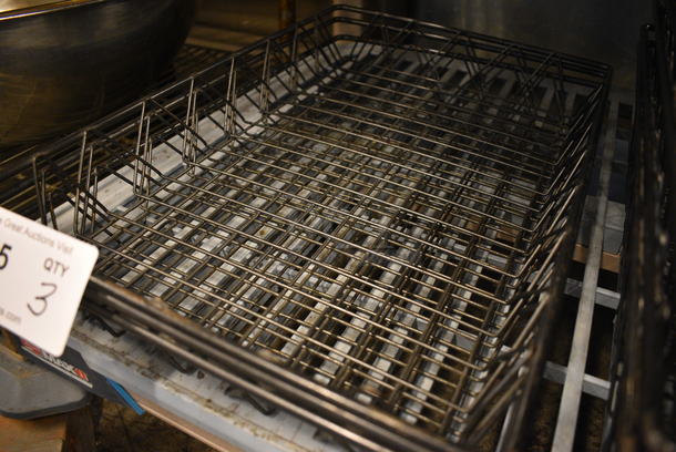 3 Metal Baskets. 12x18x2. 3 Times Your Bid! - Image 2 of 3