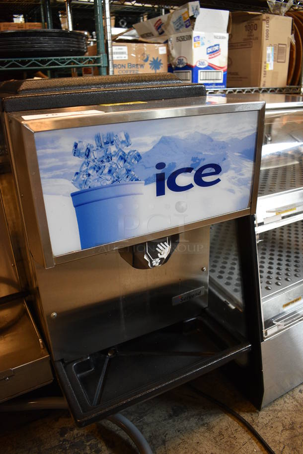 SWEET! Manitowoc SerVend Model M-40 Stainless Steel Commercial Countertop Ice Machine and Dispenser. 115 Volts, 1 Phase. 15x28x29. Unit Was Working When Removed - Image 3 of 8