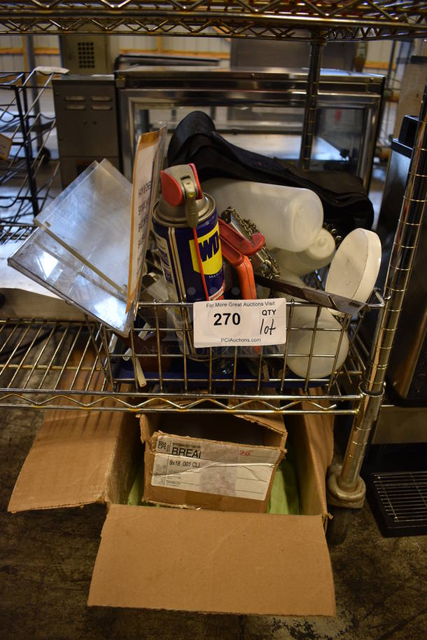 ALL ONE MONEY! Lot of Various Items Including Wasabi Powder and Poly Condiment Bottles! - Image 1 of 3