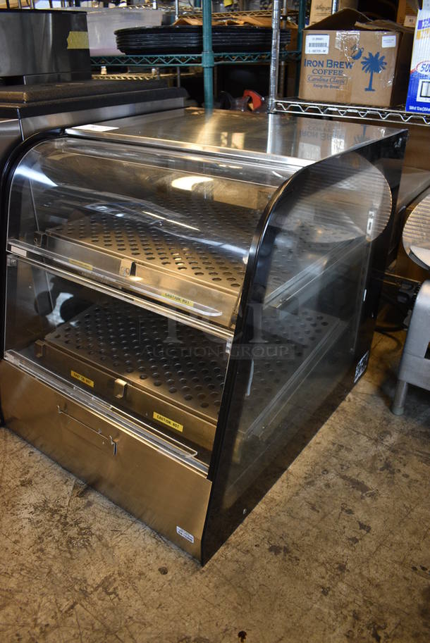 NICE! Stainless Steel Commercial Countertop Warming Merchandiser. 24x29x25.5. Tested and Working! - Image 2 of 5
