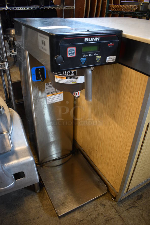 NICE! 2012 Bunn Model ITB Stainless Steel Commercial Countertop Iced Tea Machine w/ Poly Brew Basket. 120 Volts, 1 Phase. 12x22.5x34.5. Unit Was Working When Removed - Image 2 of 4