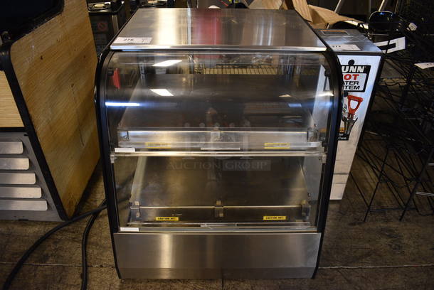NICE! Stainless Steel Commercial Countertop Warming Merchandiser. 24x29x25.5. Tested and Working! - Image 1 of 5