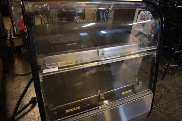 NICE! Stainless Steel Commercial Countertop Warming Merchandiser. 24x29x25.5. Tested and Working! - Image 4 of 5