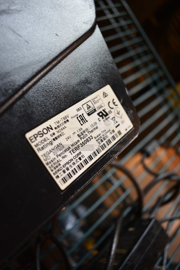 Epson Model M244A Receipt Printer. 5.5x7.5x6 - Image 5 of 5