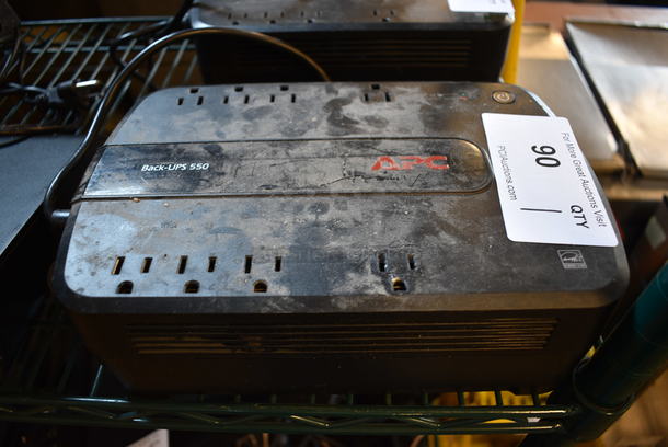 APC Back UPS 550 Uninterruptible Power Supply. 10.5x7x3.5