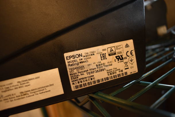 Epson Model M244A Receipt Printer. 5.5x7.5x6 - Image 3 of 4