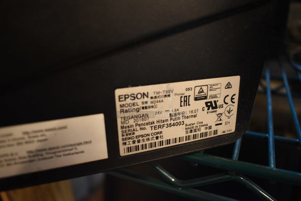 Epson Model M244A Receipt Printer. 5.5x7.5x6 - Image 4 of 5