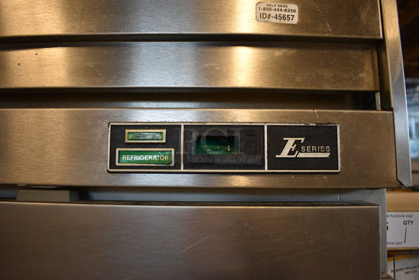 GREAT! Beverage Air Model ER48-1AS Stainless Steel Commercial 2 Door Reach In Cooler on Commercial Casters. 115 Volts, 1 Phase. 52x33x83.5. Tested and Powers On But Does Not Get Cold - Image 4 of 7