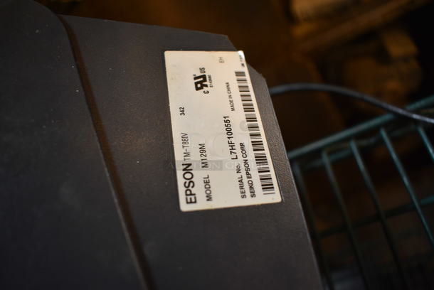 Epson Model M244A Receipt Printer. 5.5x7.5x6 - Image 5 of 5