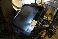 HP 15" POS System Monitor on Mount w/ Barcode Scanner