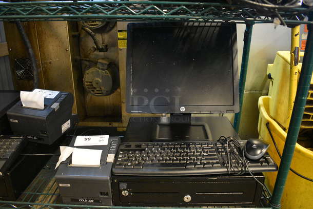 HP Model HSTND-4011-F 17