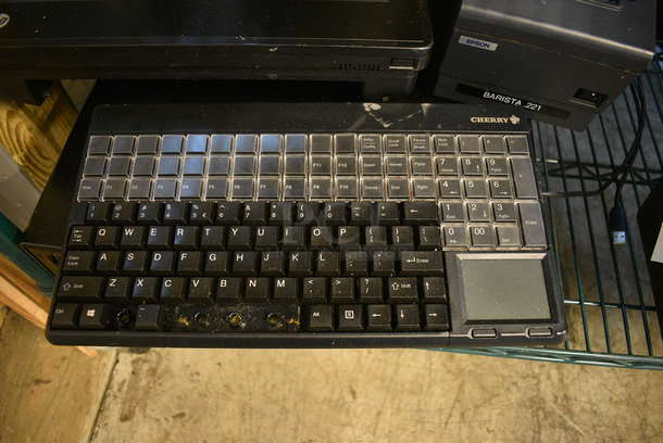 HP Model TPC-W008 15" Computer Monitor w/ Epson Model M129M Receipt Printer, Cash Drawer and Keyboard. - Image 2 of 5