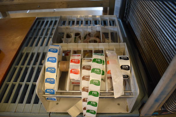 2 Sticker Roll Holders. 9.5x7.5x4.5. 2 Times Your Bid! - Image 2 of 2