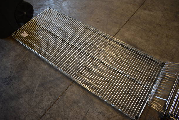 Chrome Metro Shelf. 60x24x1.5 - Image 2 of 2