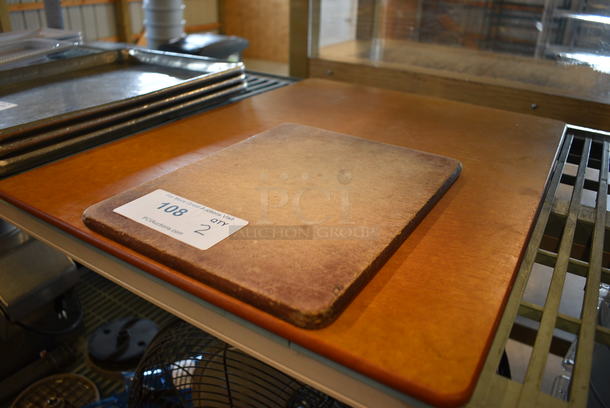 2 Brown Cutting Boards. 9x12x0.5, 18x24x0.5. 2 Times Your Bid! - Image 3 of 3