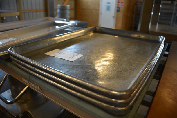 3 Metal Half Size Baking Pans. 13x18x1. 3 Times Your Bid! - Image 3 of 3