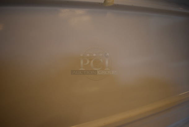 3 White Poly Trays. 21x7x1. 3 Times Your Bid! - Image 3 of 3