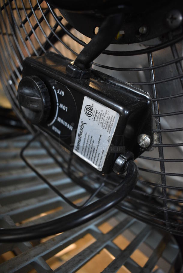 HomeBasix Model CZHV18B Black Metal Fan. 120 Volts, 1 Phase. 20x9x21 - Image 3 of 3