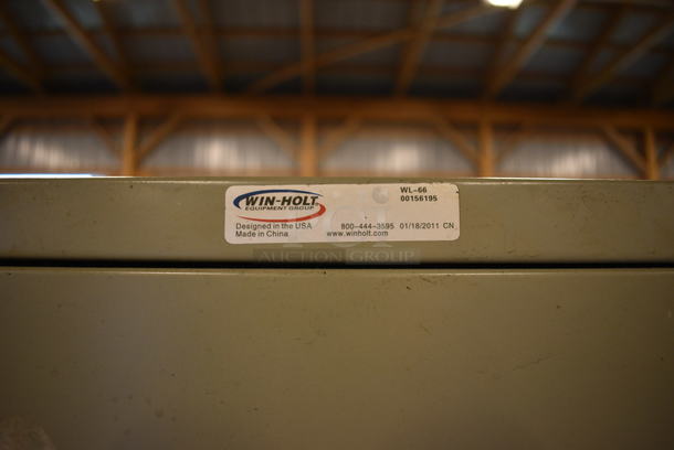 Winholt Metal 6 Cubby Locker. 12x12x78 - Image 4 of 4