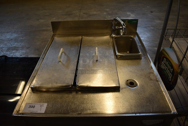 NICE! Stainless Steel Commercial Rethermalizer w/ Hatco Water Booster Heater. 27x30x38 - Image 3 of 7