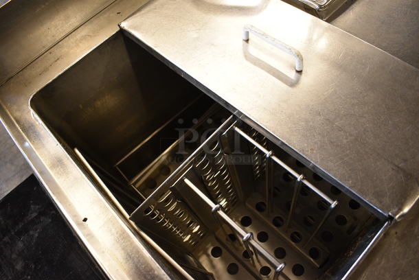 NICE! Stainless Steel Commercial Rethermalizer w/ Hatco Water Booster Heater. 27x30x38 - Image 4 of 7