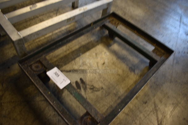 Metal Furniture Dolly on Commercial Casters. 25.5x17.5x5 - Image 3 of 4