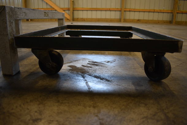 Metal Furniture Dolly on Commercial Casters. 25.5x17.5x5 - Image 4 of 4
