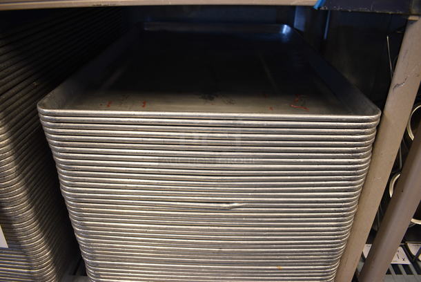10 Metal Full Size Baking Pans. 18x26x1. 10 Times Your Bid! - Image 5 of 5