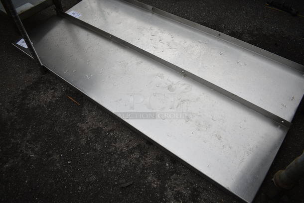 Stainless Steel Shelf. 59x14x4.5 - Image 1 of 2