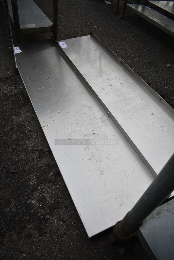 Stainless Steel Shelf. 59x14x4.5 - Image 2 of 2