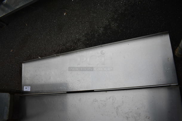 Stainless Steel Shelf. 59x14x4.5 - Image 2 of 2