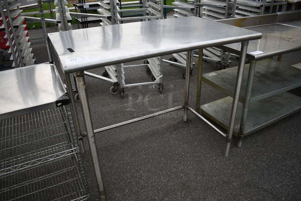 Stainless Steel Table. 48x30x41 - Image 3 of 4