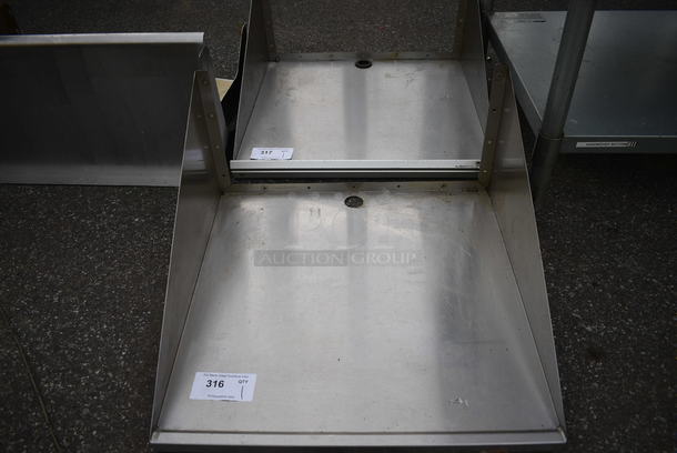 Stainless Steel Shelf. 24x24x12 - Image 1 of 4