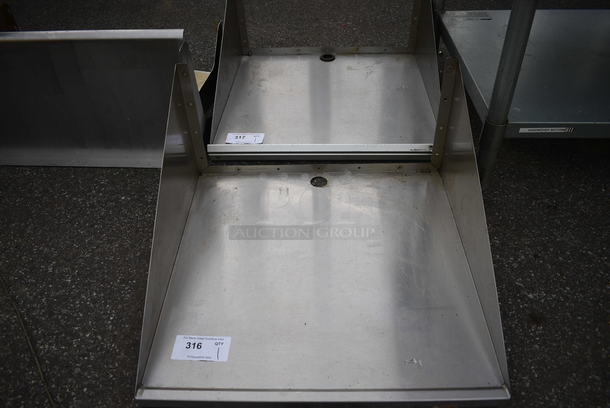 Stainless Steel Shelf. 24x24x12