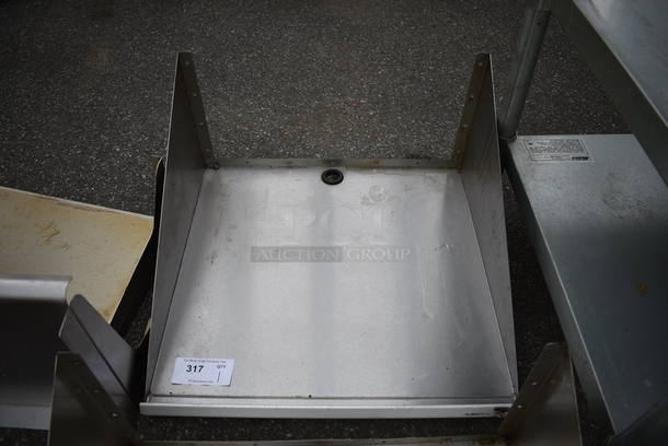 Stainless Steel Shelf. 24x24x12 - Image 1 of 3
