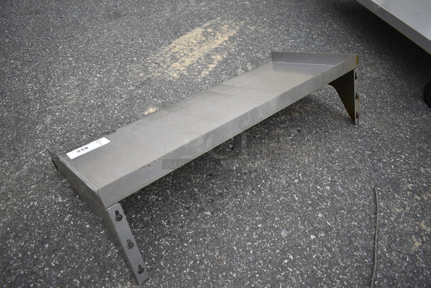 Stainless Steel Shelf. 32x13x9 - Image 2 of 2