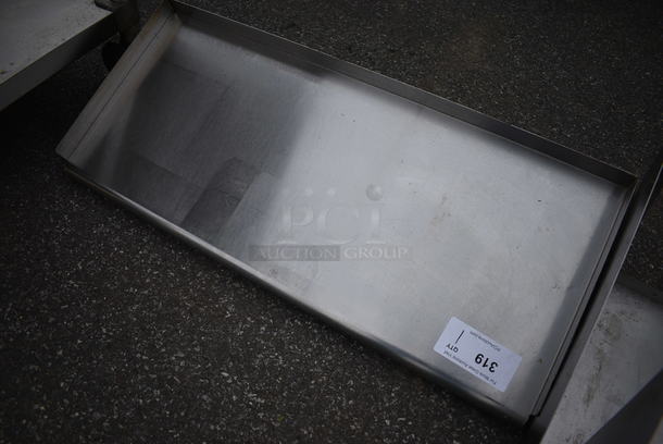 Stainless Steel Shelf. 32x13x9 - Image 1 of 3