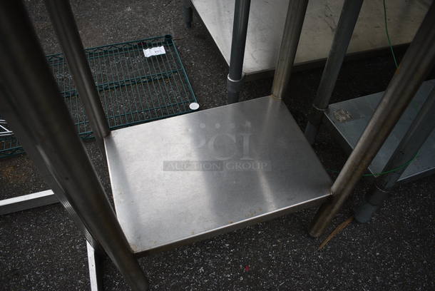 Stainless Steel Table w/ Metal Undershelf. 24x18x36 - Image 4 of 4