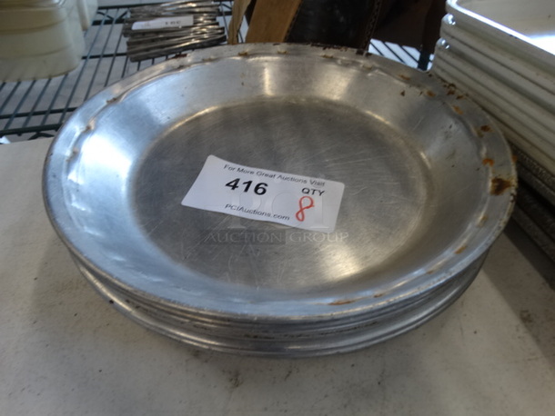 8 Metal Baking Pans. 11x11x1. 8 Times Your Bid!