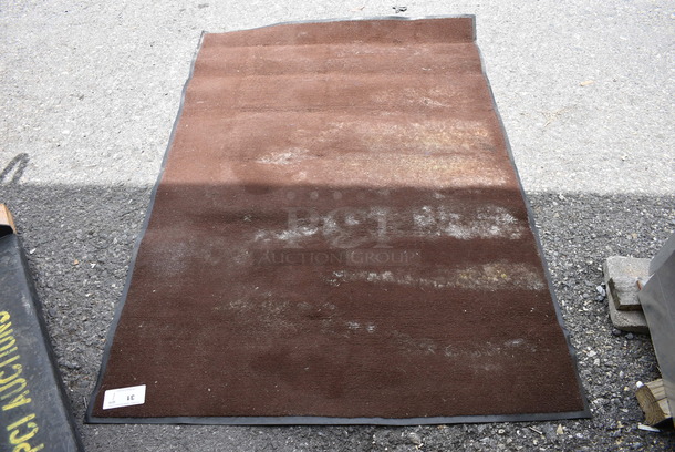 Brown Floor Mat. 48x69