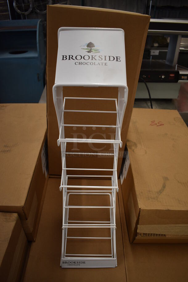 ALL ONE MONEY! Pallet Lot of 30 BRAND NEW IN BOX! Brookside White Countertop Racks! 6.5x11.5x24