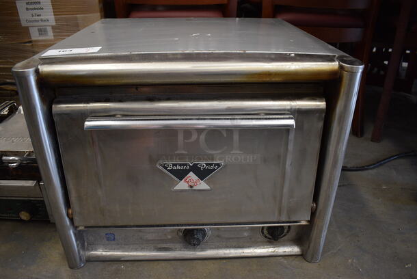 NICE! Baker's Pride Model MO2T Stainless Steel Commercial Countertop Electric Powered Pizza Oven. 208 Volts. 23x23x18