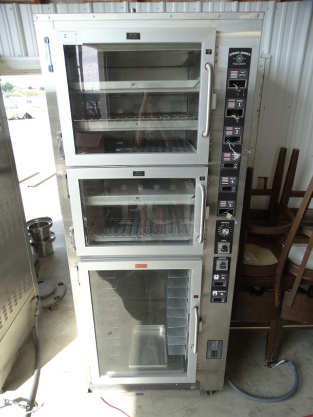 	FANTASTIC! 2014 Piper Products Model OP-5-JJ-D Stainless Steel Commercial Floor Style Bakery Oven Proofer on Commercial Casters. 120/208 Volts, 1 Phase. 36x36x87