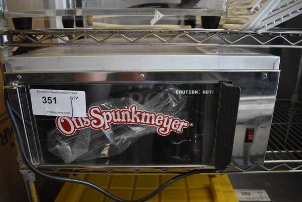 Otis Spunkmeyer Stainless Steel Commercial Countertop Electric Convection Oven. 19.5x21x9
