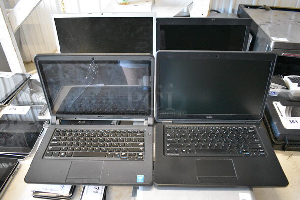 4 Laptops Including Dell. Includes 14