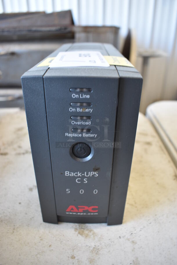 APC Back UPS CS 500 Power Supply. 3.5x11x6.5