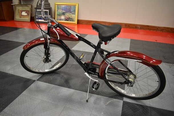 LIMITED EDITION! Pristine Harley Davidson Velo Glide Sport Style Bicycle. 63x45x33.